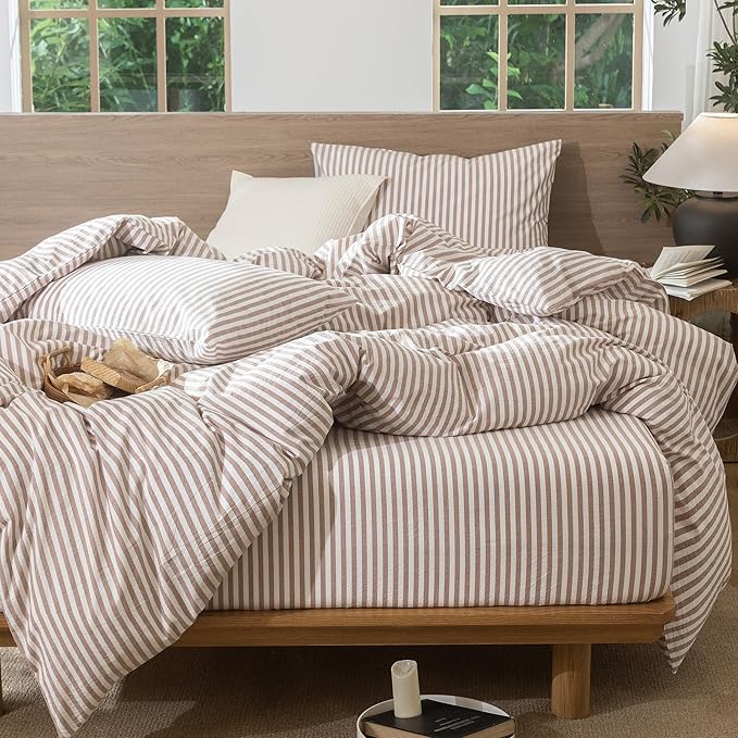 Linen Duvet Cover Set - Queen