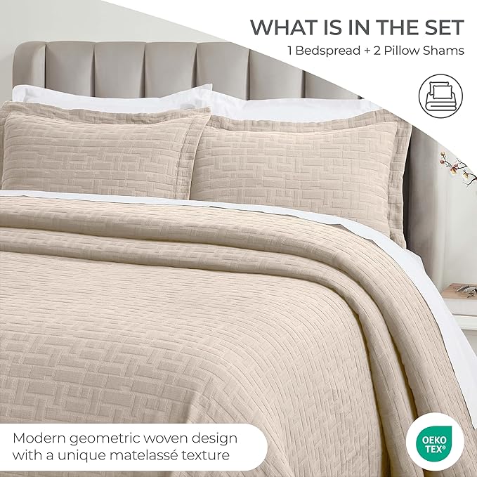Bedding Set - California King - 3 Piece