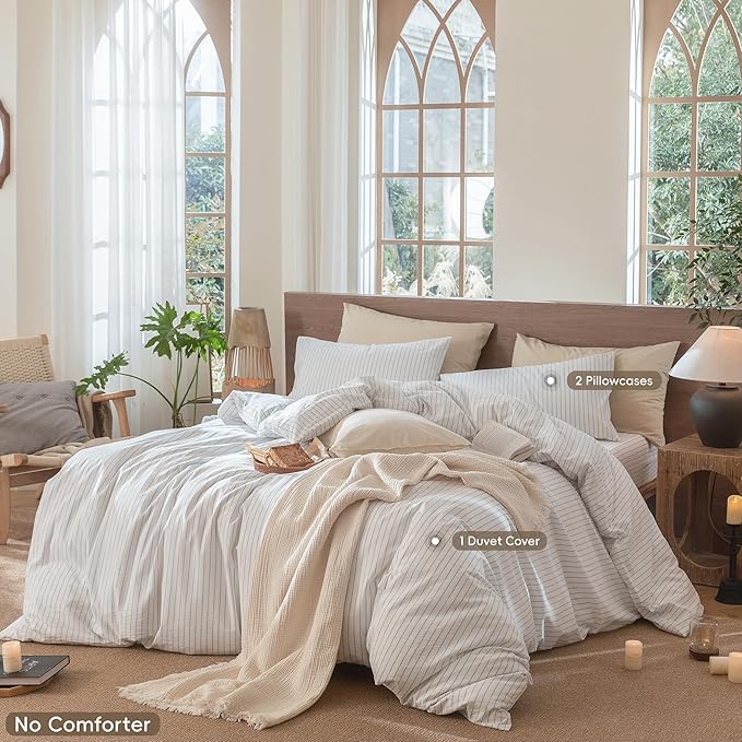 Linen Duvet Cover Set - King