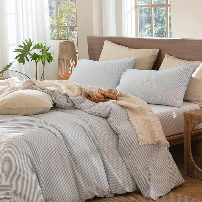 Linen Duvet Cover Set - Full