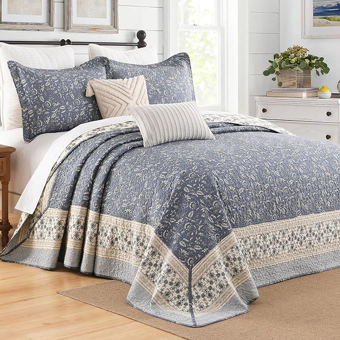 100% Cotton Bedding Set - California King - 3 Piece