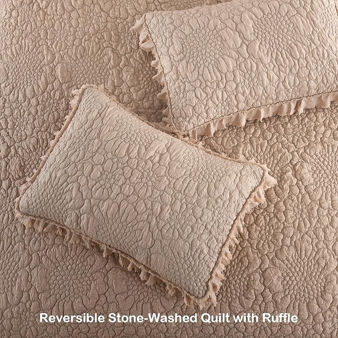 Microfiber Quilt Set - Twin - 2 Piece