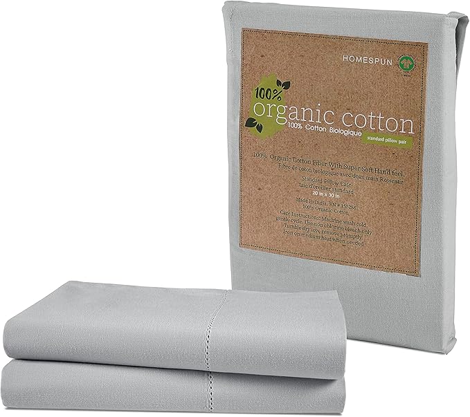 Linen Pillowcase Set - Standard - 2 Piece