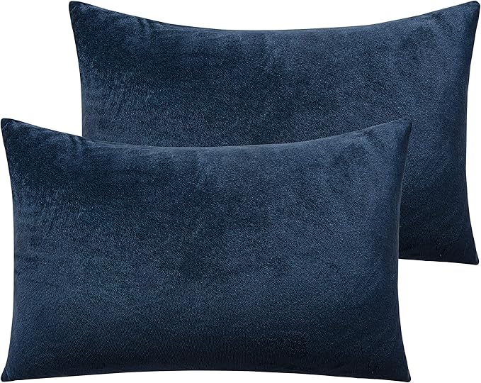 Flannel Pillowcase Set - Queen - 20 x 30 in - 2 Pack