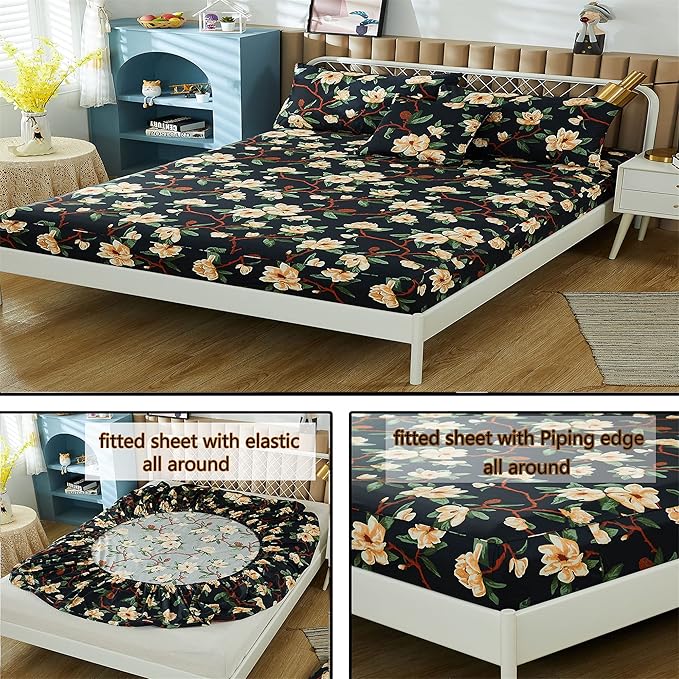 Bed Sheet Set - King - 4 Piece