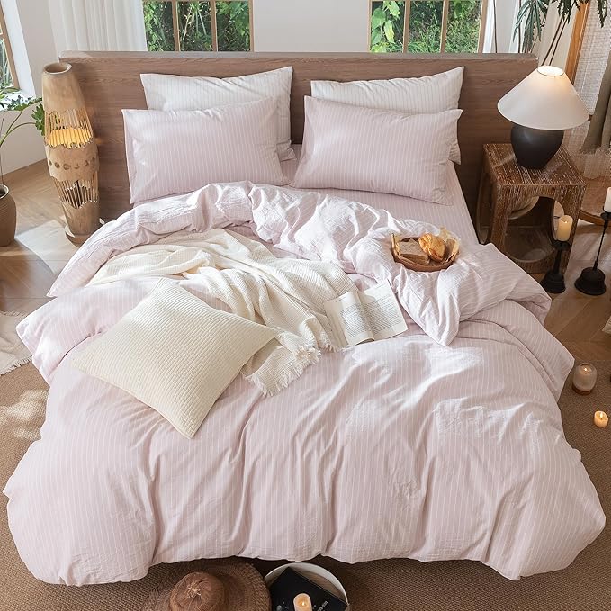 Linen Duvet Cover Set - Queen