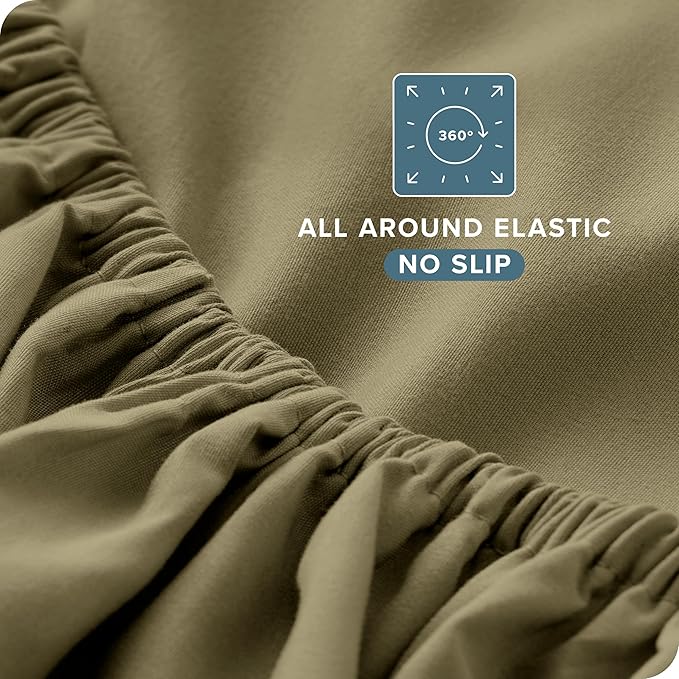 Microfiber Bed Sheet Set - Full - 4 Piece