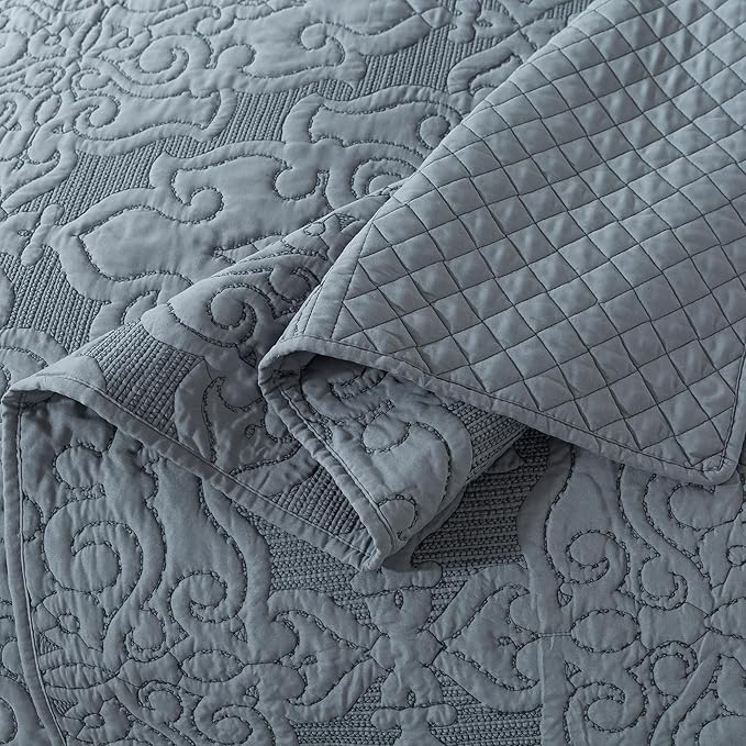 Microfiber Quilt Set - King
