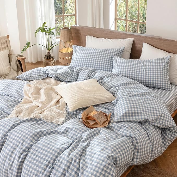 Linen Duvet Cover Set - Queen
