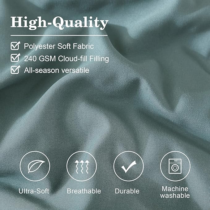 Comforter Set - Queen - 7 Piece