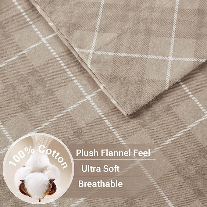 100% Cotton Bed Sheet Set - King - 4 Piece