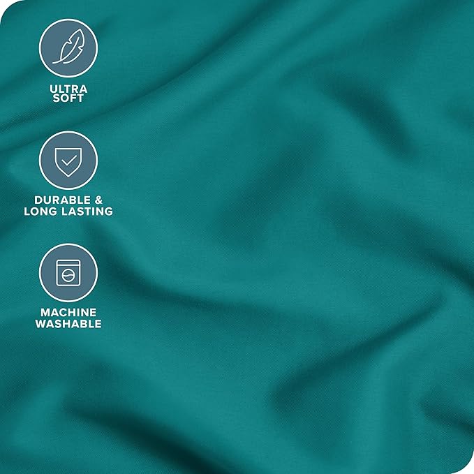 Microfiber Cooling Pillowcase Set - King - 2 Pack - 2 Piece