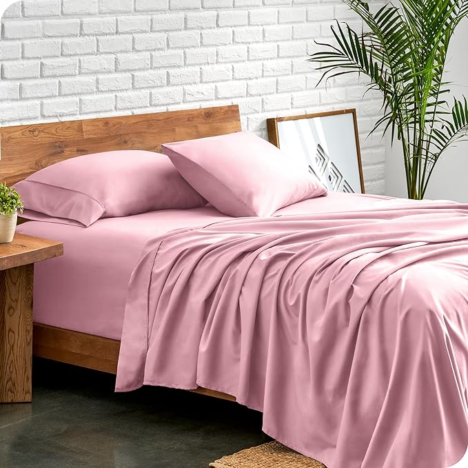 Microfiber Bed Sheet Set - Full - 4 Piece
