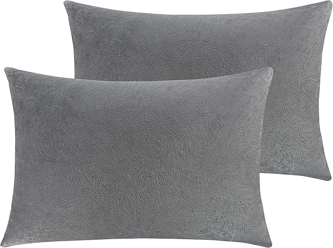 Flannel Pillowcase Set - 13 x 18 in - 2 Pack