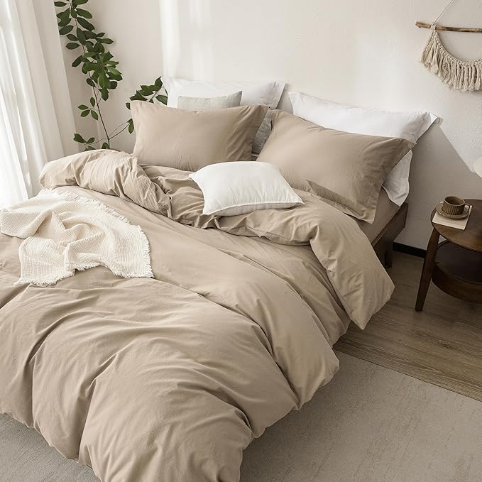Linen Duvet Cover Set - King
