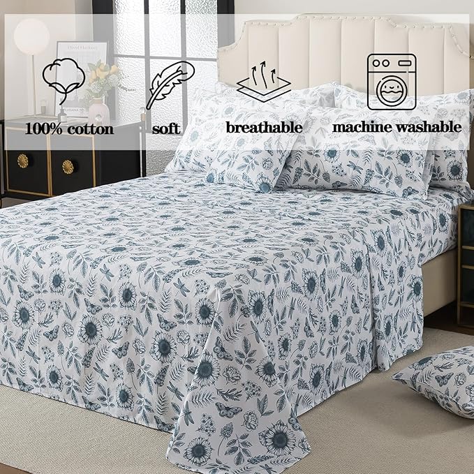 Bed Sheet Set - King - 4 Piece