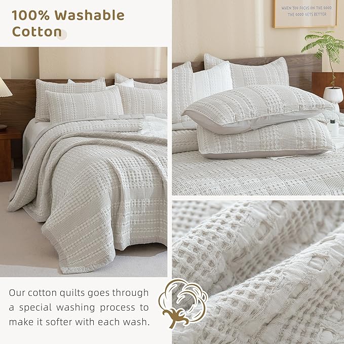 Quilt Set - King - 3 Piece