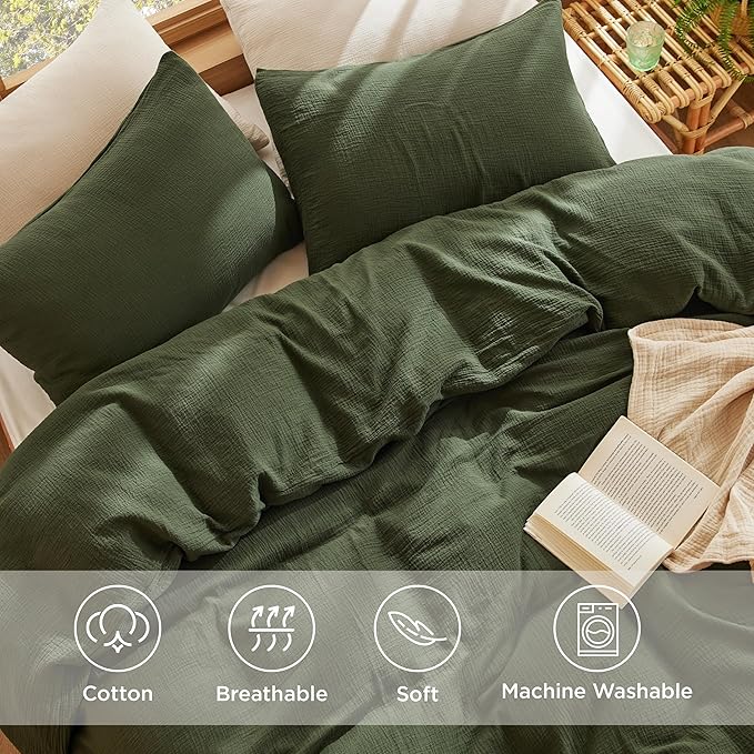 Linen Duvet Cover Set - King