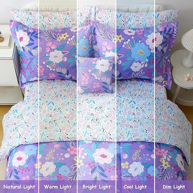 Microfiber Comforter Set - Full - 8 Piece