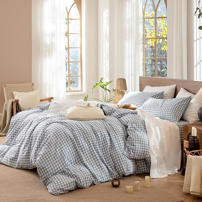 Linen Duvet Cover Set - Queen