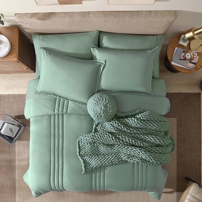 Comforter Set - Queen - 7 Piece