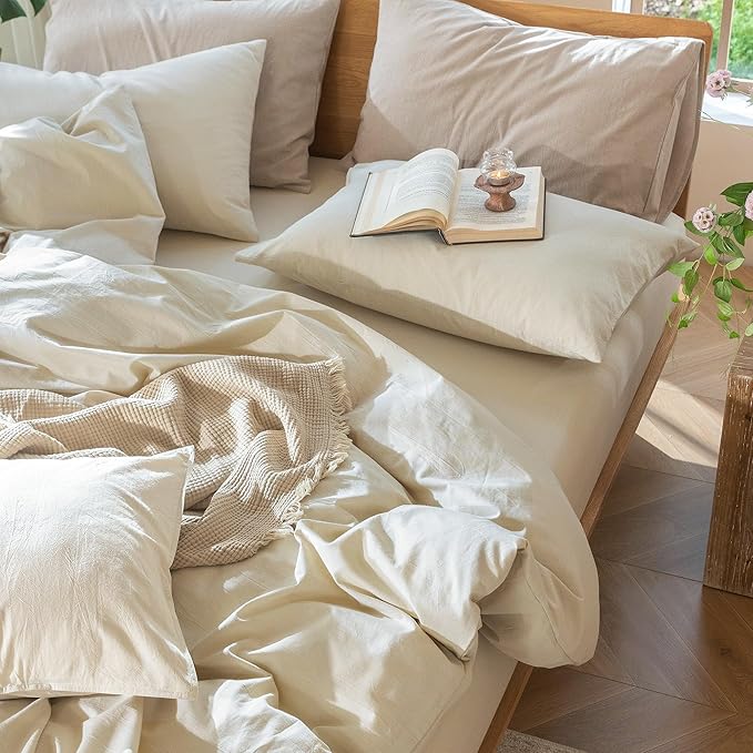 Linen Duvet Cover Set - Full
