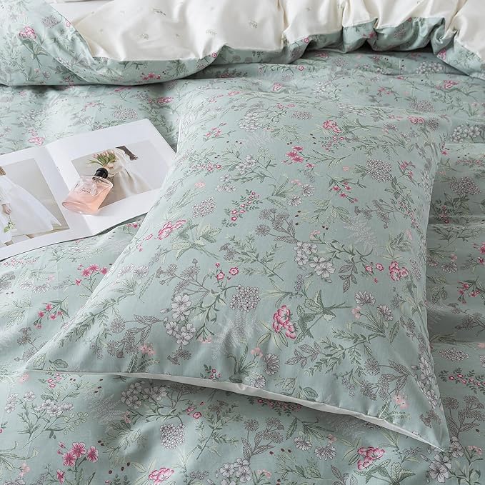 100% Cotton Duvet Cover Set - King - 3 Piece