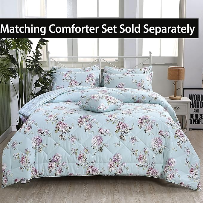100% Cotton Bed Sheet Set - King - 4 Piece