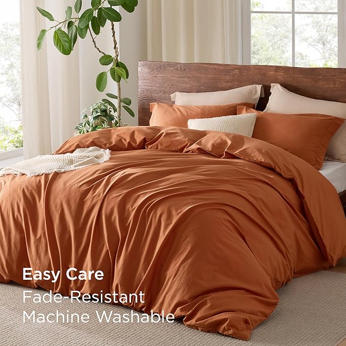 Linen Duvet Cover Set - King