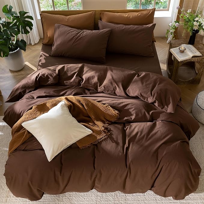 Linen Duvet Cover Set - King