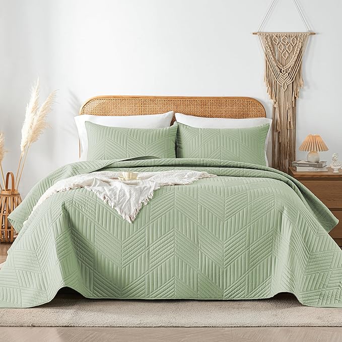Microfiber Quilt Set - King