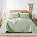 Microfiber Quilt Set - Queen