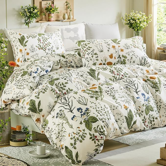 100% Cotton Duvet Cover Set - Queen - 3 Piece