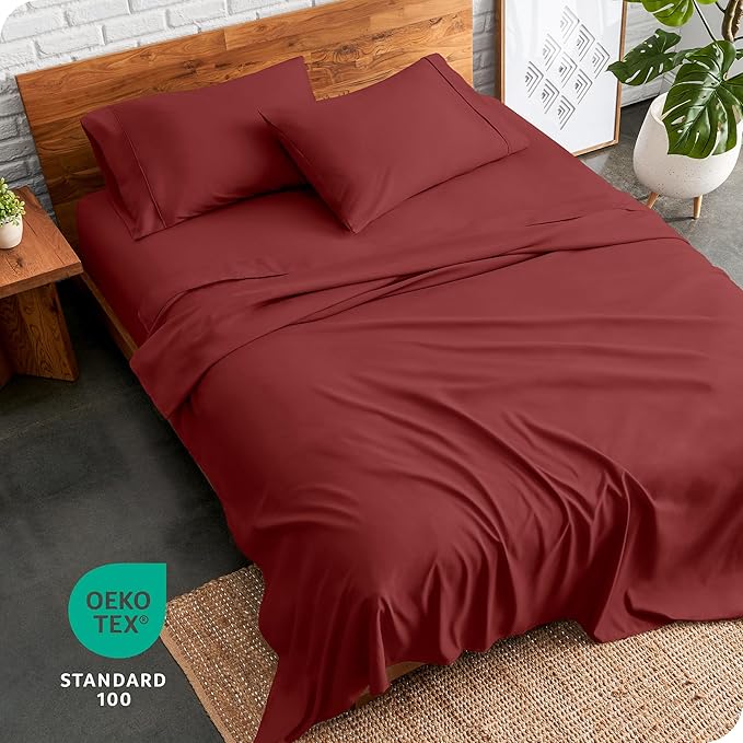 Microfiber Bed Sheet Set - Full - 4 Piece