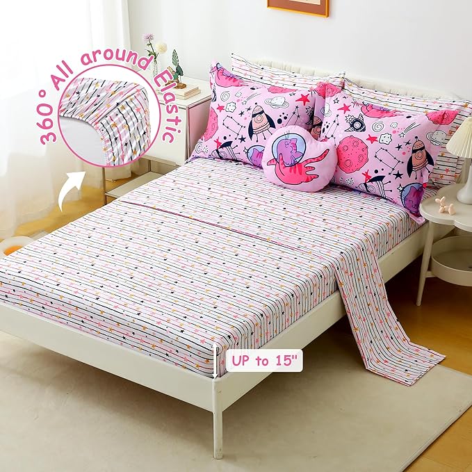 Microfiber Comforter Set - Twin - 6 Piece