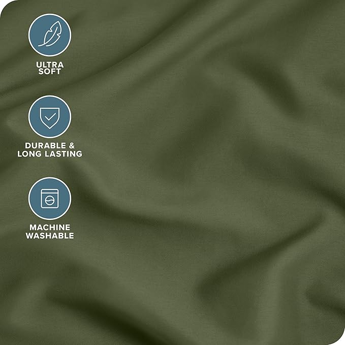 Microfiber Cooling Pillowcase Set - King - 2 Pack - 2 Piece