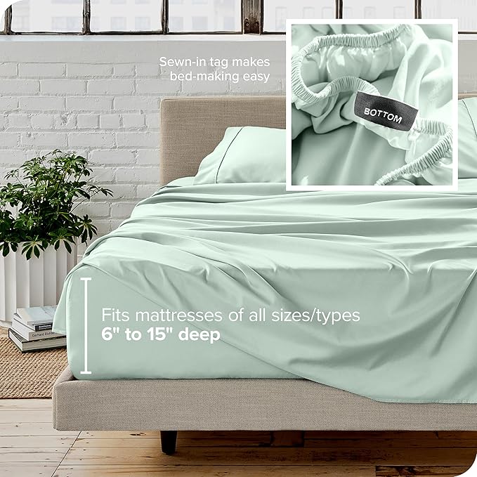Microfiber Bed Sheet Set - Twin XL - 3 Piece