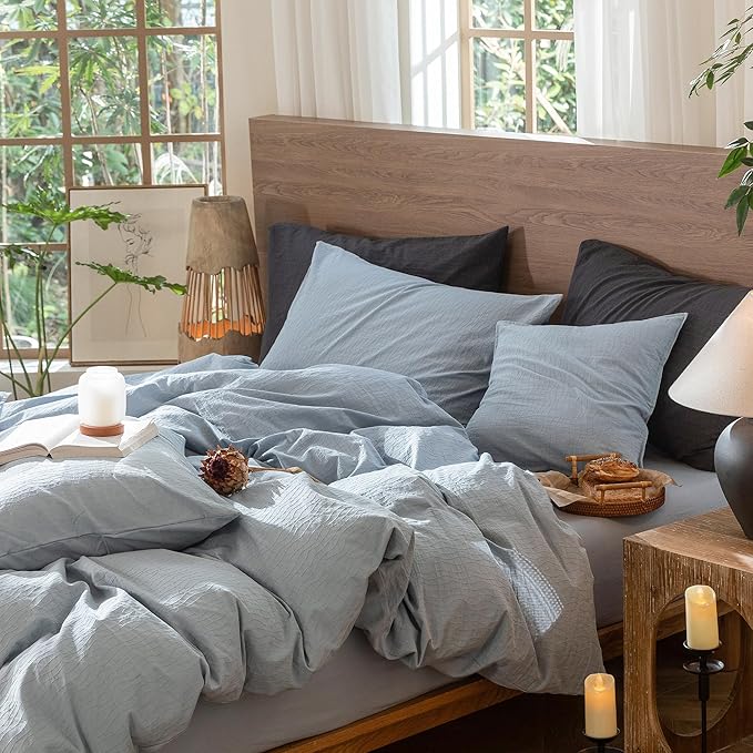 Linen Duvet Cover Set - King