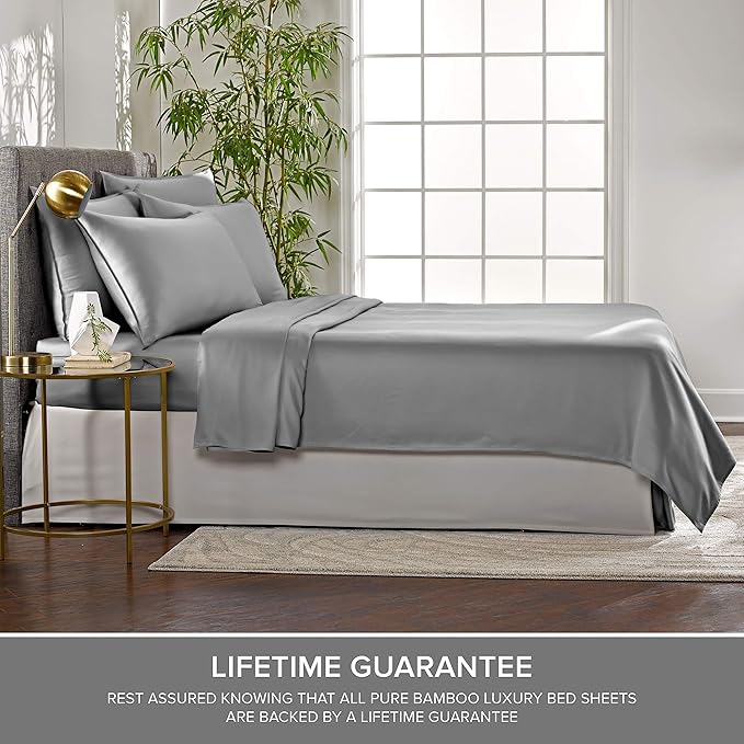 Bamboo Cooling Bed Sheet Set - Split King - 5 Piece