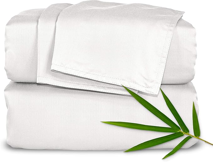 Bamboo Cooling Bed Sheet Set - Full - 4 Piece