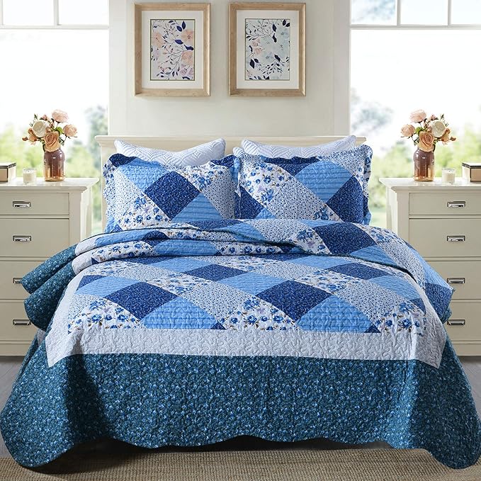Quilt Set - Queen - 3 Piece