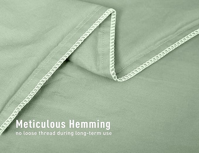 100% Cotton Pillowcase Set - King - 20 x 40 in - 2 Piece