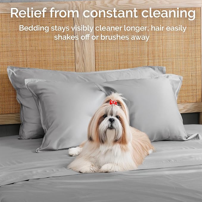 Bamboo Cooling Pillowcase Set - King - 2 Piece