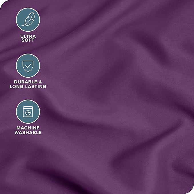 Microfiber Cooling Pillowcase Set - Queen - 4 Pack - 4 Piece