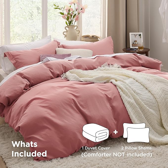Duvet Cover Set - King - 104 x 90 in - 3 Piece