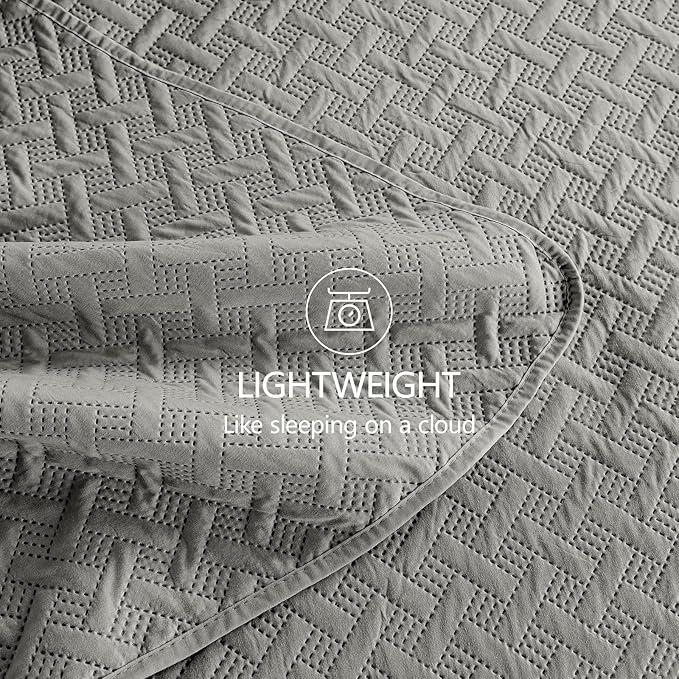 Microfiber Quilt Set - Twin