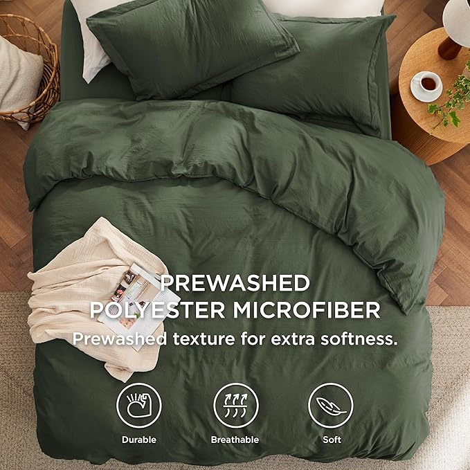 Duvet Cover Set - King - 104 x 90 in - 4 Piece
