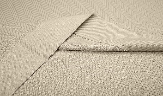 100% Cotton Blanket - Twin - 68 x 92 in