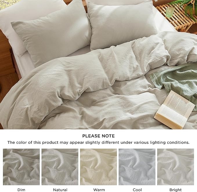 Linen Duvet Cover Set - King
