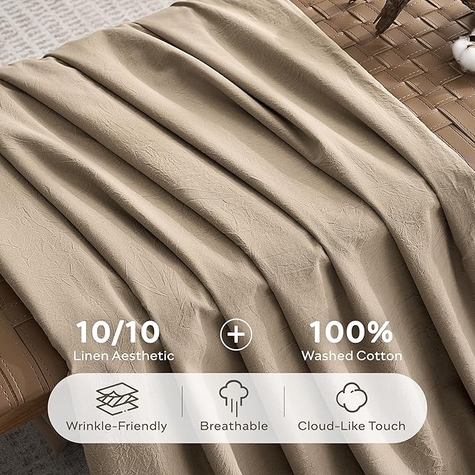 Linen Pillowcase Set - Standard - 20 x 26 in - 2 Piece